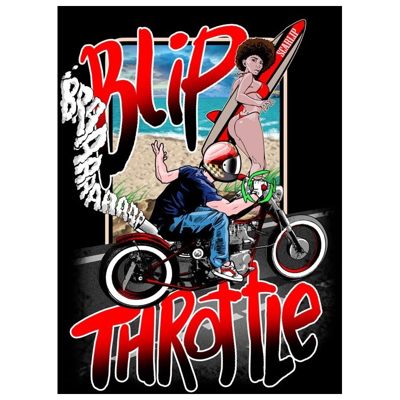 Camiseta Blip Throttle | Camisetas Custom Culture | Scarlip Custom