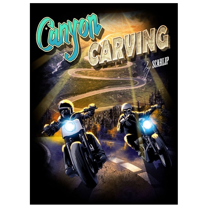 Camiseta Canyon Carving | Camisetas Custom Culture | Scarlip Custom