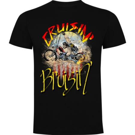 Camiseta Cruisin 'for a Bruisin' | Camisetas Custom | Scarlip Custom