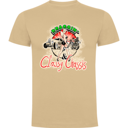 Camiseta Draggin Classy Chassis | Camisetas Custom | Scarlip Custom