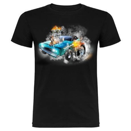 Camiseta Dodge Charger Cartoon | Camisetas Custom | Scarlip Custom