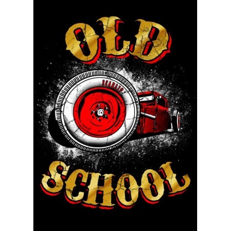 Camiseta Old School | Camisetas Custom Culture | Scarlip Custom