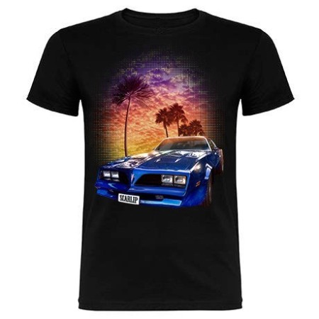 Camiseta Blue Pontiac | Camisetas Custom Culture | Scarlip Custom
