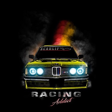 Camiseta BMW E21 323i 140cv | Camisetas Racing | Scarlip Custom