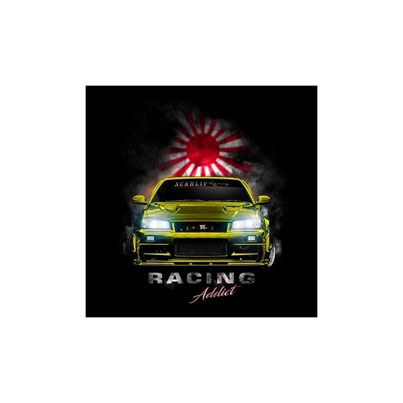 Camiseta NISSAN Skyline GTR-34 | Camisetas Racing | Scarlip Custom