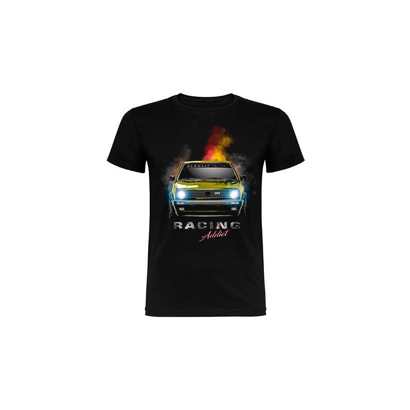 Camiseta VW Golf Mk2 (2Faros) | Camisetas Racing | Scarlip Custom