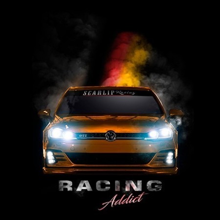 Camiseta VW Golf Mk7 | Camisetas Racing | Scarlip Custom