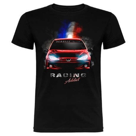 Camiseta PEUGEOT 206RC | Camisetas Racing | Scarlip Custom