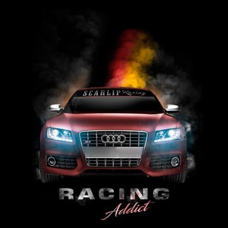 Camiseta AUDI A5-2011 | Camisetas Racing | Scarlip Custom
