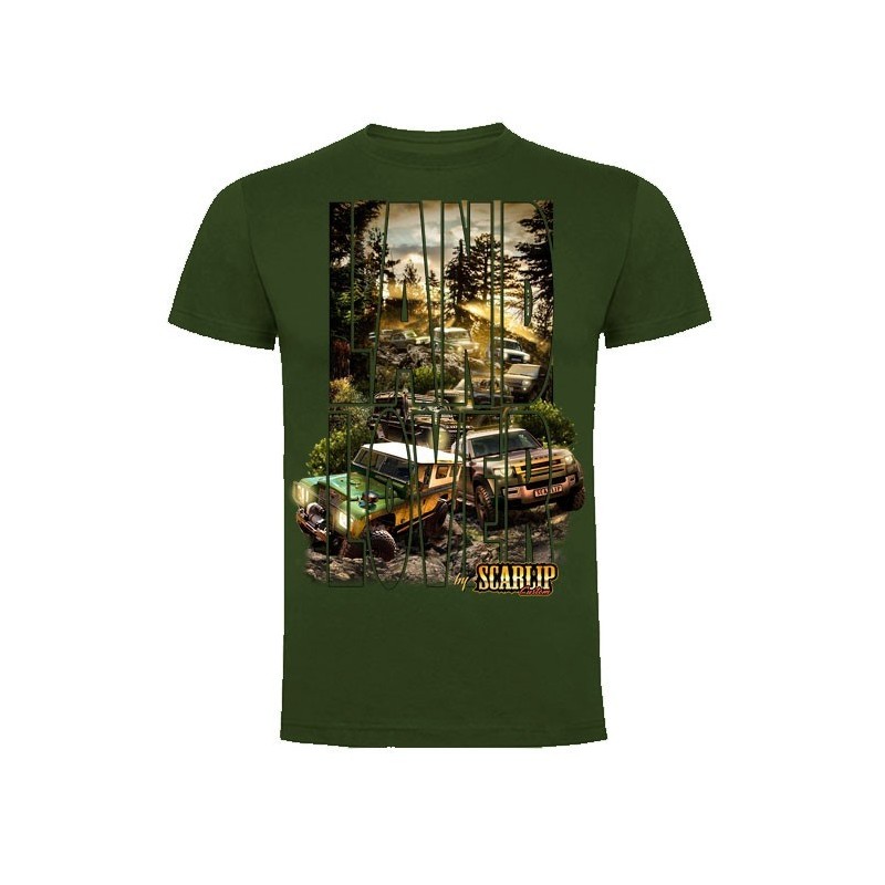 Camiseta Land Lover | Camisetas 4x4 | Scarlip Custom