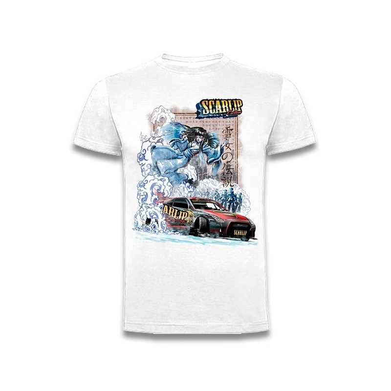 Camiseta Yuki Onna Racing | Camisetas Racing | Scarlip Custom