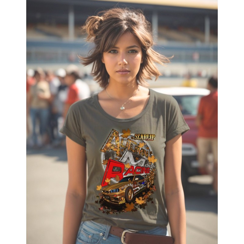 Camiseta Autumn Moon Racing | Camisetas Racing | Scarlip Custom